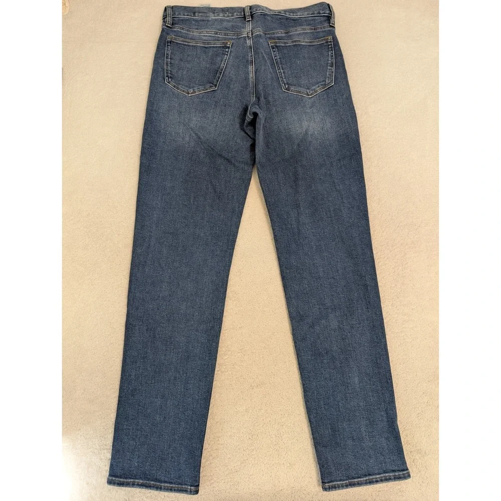 NEW Banana Republic PREMIUM Jeans Blue Denim Slim Fit Lyocell Stretch MENS 34x34